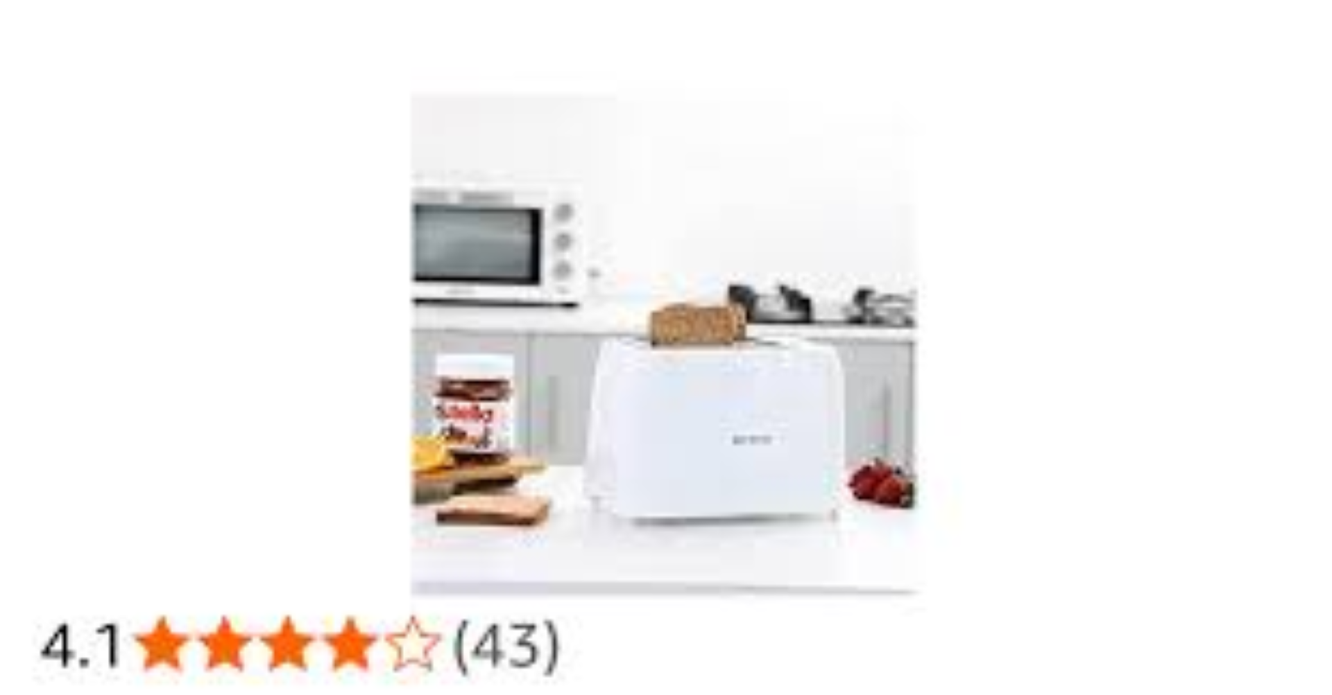 KRYPTON BREAD TOASTER 2SLICE SLOT WHITE KNBT6194N